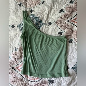 shein one shoulder top